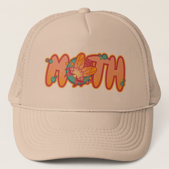 Gorra De Camionero Moth  (Anverso)