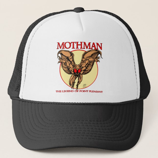 Gorra De Camionero Mothman (Anverso)
