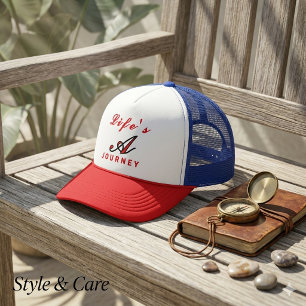 Gorra de Camionero Motivacional "La Vida es un Via