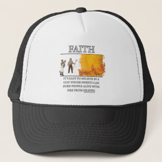 Gorra De Camionero Motivador de la fantasía de la fe (de)