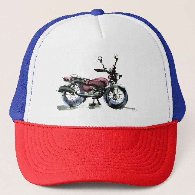 Gorra De Camionero Motocicleta (Anverso)