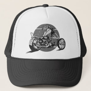 Gorra De Camionero Motocicleta Chopper Vintage
