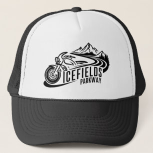 Gorra De Camionero Motocicleta de Icefields Parkway Alberta Canada