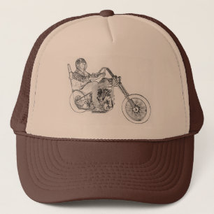 Gorra De Camionero Motocicleta de Whiteline - interruptor Chris