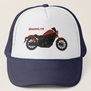Gorra De Camionero motocicleta estilo crucero Guay