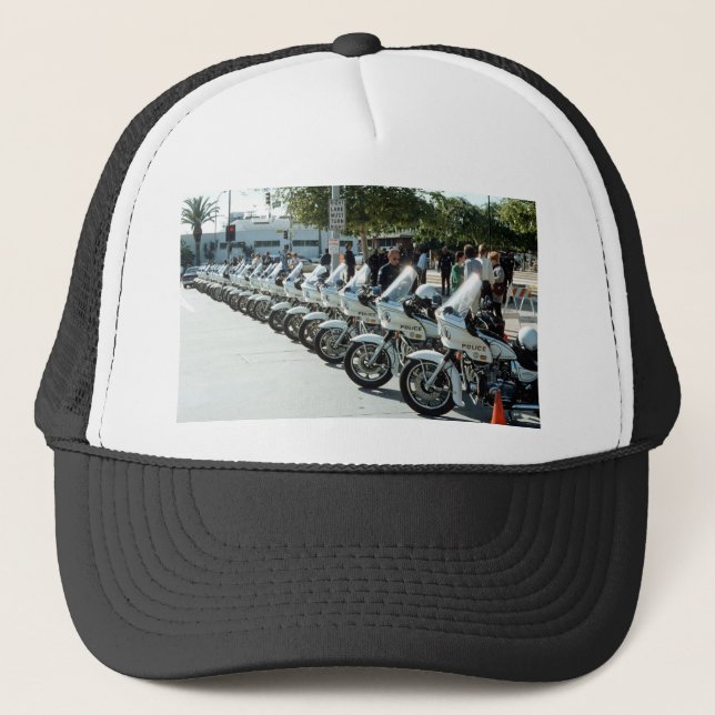 Gorra De Camionero Motocicletas de la policía (Anverso)