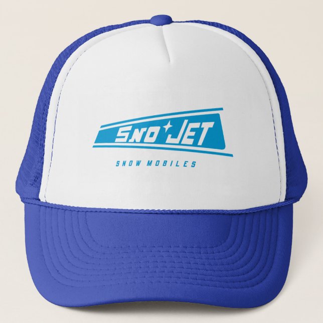 Gorra De Camionero Motocicletas de nieve de Sno Jet (Anverso)