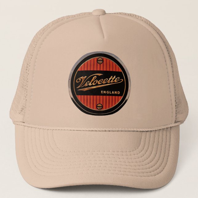 Gorra De Camionero Motocicletas Velocette (Anverso)