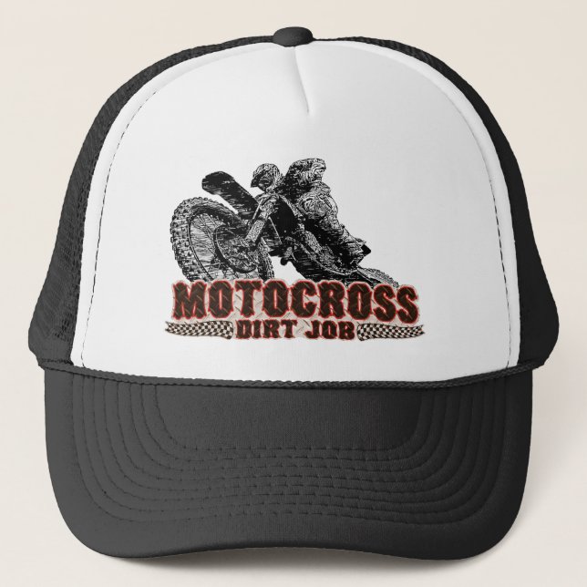 Gorra De Camionero Motocrós (Anverso)