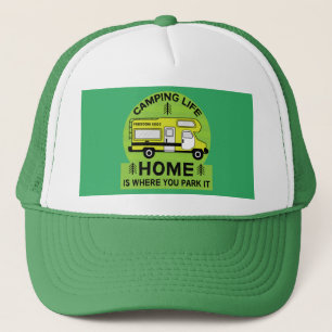 Gorra De Camionero Motohogar RV Motorhome Camping Life Latte Mug