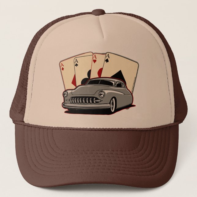 Gorra De Camionero Motor City Lead Sled (Anverso)