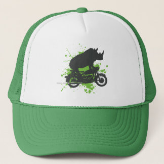 Gorra De Camionero Motorista del rinoceronte