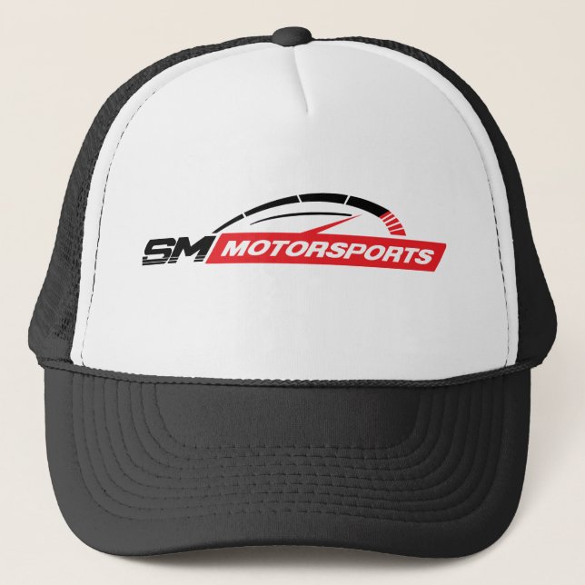 Gorra De Camionero motorsports a cámara lenta (Anverso)