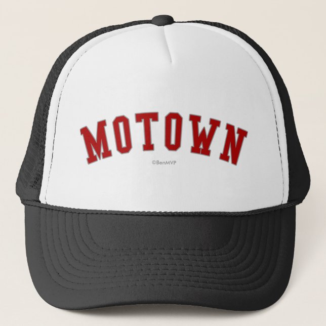 Gorra De Camionero Motown (Anverso)