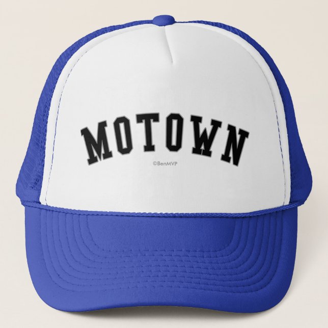 Gorra De Camionero Motown (Anverso)