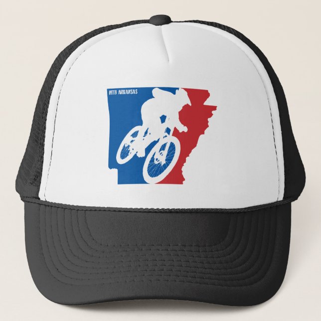 Gorra De Camionero Mountain Bike Arkansas (Anverso)