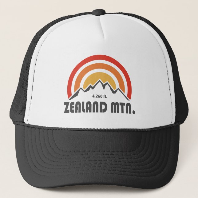Gorra De Camionero Mountain New Hampshire (Anverso)