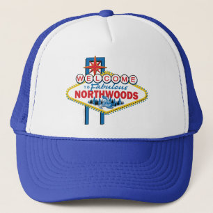 Gorra De Camionero Movilización de nieve/Bienvenidos a los bosques de