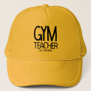 Gorra De Camionero Movimiento del profesor de gimnasia