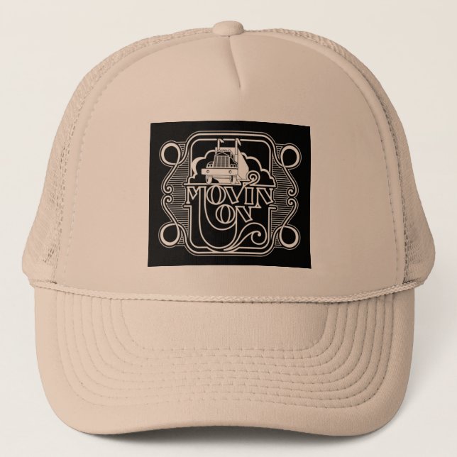 Gorra De Camionero Movin en logotipo (Anverso)