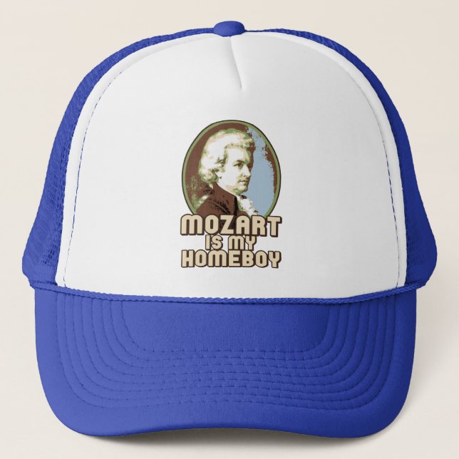 Gorra De Camionero Mozart (Anverso)