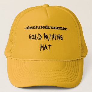 GORRA DE CAMIONERO MPM/ABD- "GORRA DE LA MINERÍA AURÍFERA "