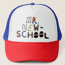Mr. New-School Font Cap