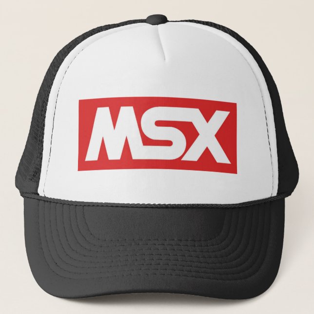 GORRA DE CAMIONERO MSX (Anverso)