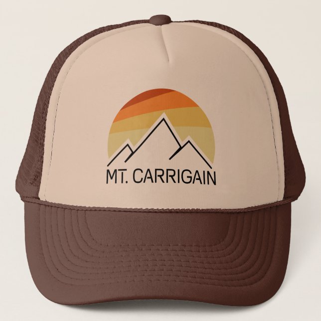 Gorra De Camionero Mt. Carrigans New Hampshire Retro (Anverso)