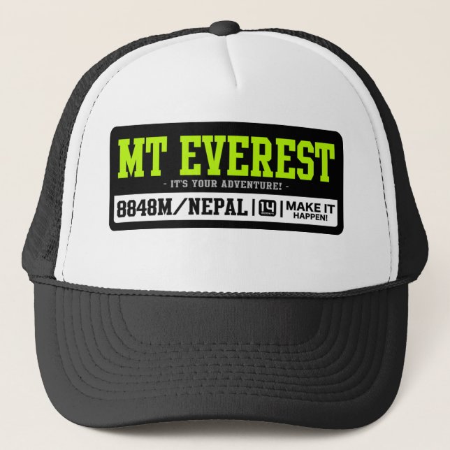 Gorra De Camionero Mt Everest (Anverso)
