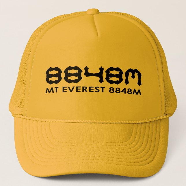 Gorra De Camionero Mt Everest - los 8848m (Anverso)