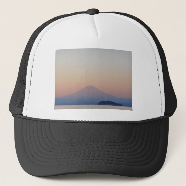 Gorra De Camionero Mt Fuji Sunset (Anverso)