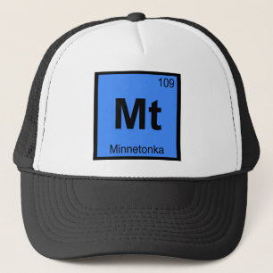 Gorra De Camionero Mt - Minnetonka Minnesota Tabla Periódica de Quími