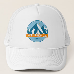 Gorra De Camionero Mt. Pierce New Hampshire Estrellas Luna
