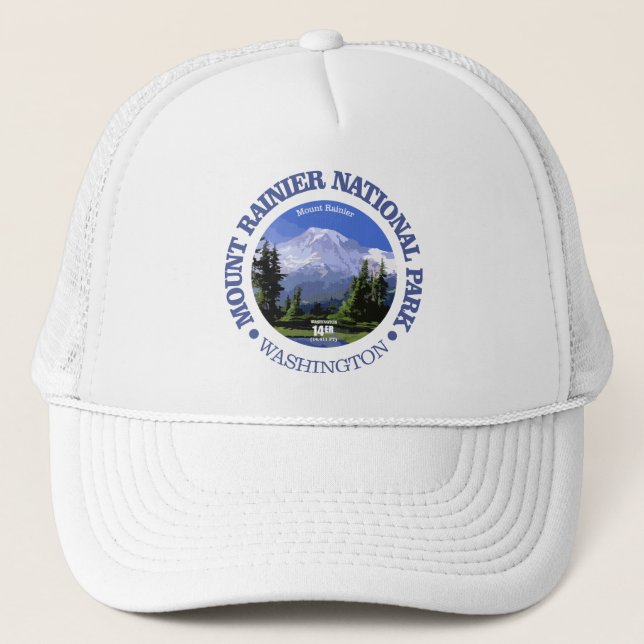 Gorra De Camionero Mt Rainier NP (Anverso)