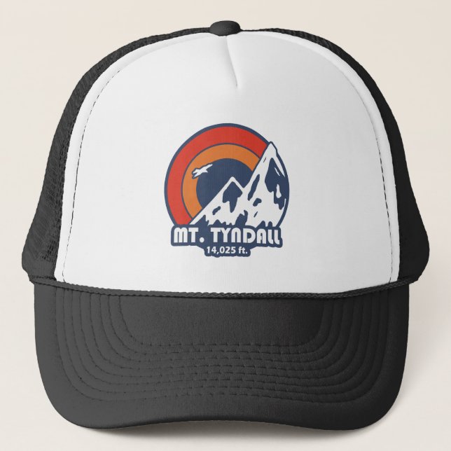 Gorra De Camionero Mt. Tyndall California Sun Eagle (Anverso)