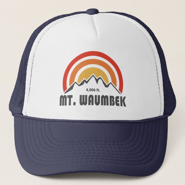 Gorra De Camionero Mt. Waumbek New Hampshire (Anverso)