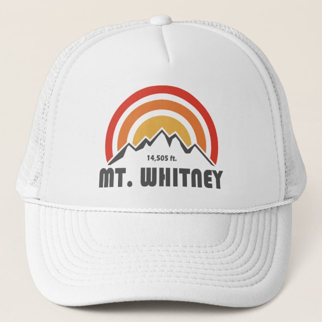 Gorra De Camionero Mt. Whitney (Anverso)