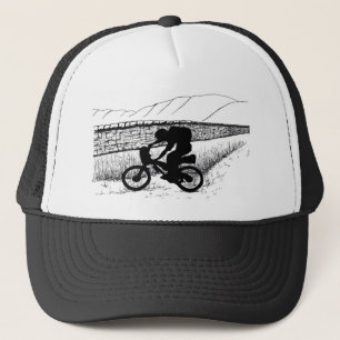 Gorra De Camionero MTB Bikepacking salvaje camping bivying Trucker Ha