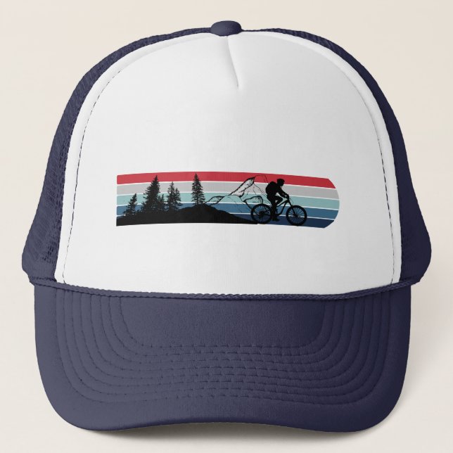 Gorra De Camionero Mtbdesign de ciclismo de montaña (Anverso)