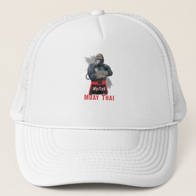 Gorra De Camionero Muay Thai Fighter (Anverso)