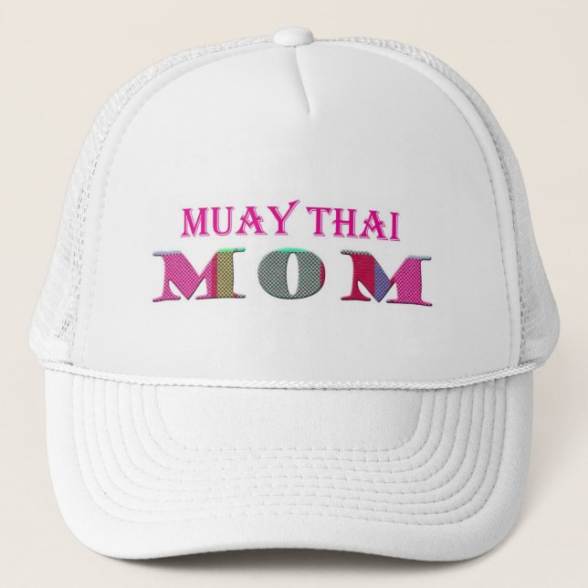 Gorra De Camionero MuayThaiMom (Anverso)