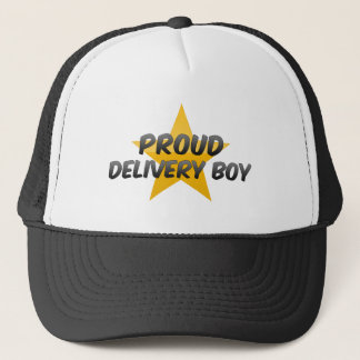 Gorra De Camionero Muchacho de entrega orgulloso