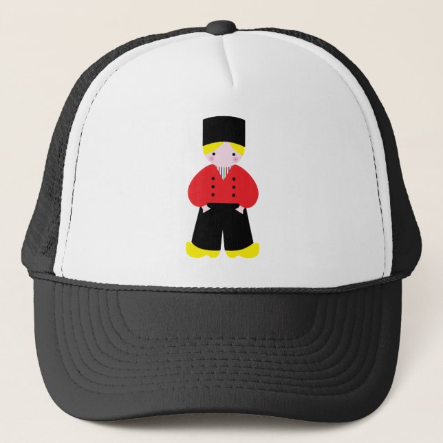 Gorra De Camionero Muchacho holandés (Anverso)