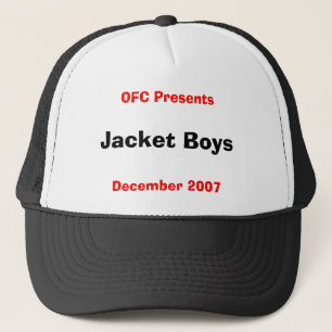Gorra De Camionero Muchachos de la chaqueta, presentes de OFC,