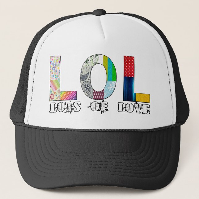 Gorra De Camionero Mucho amor (Anverso)