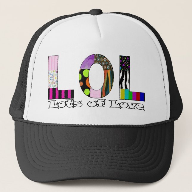 Gorra De Camionero Mucho amor (Anverso)