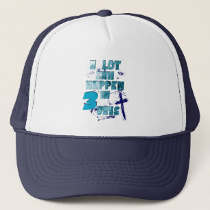 Gorra De Camionero Mucho puede pasar en 3 días, cita cristiana