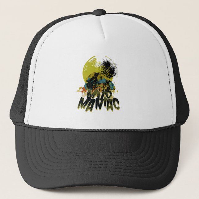 Gorra De Camionero Mud Maniac Offroad (Anverso)