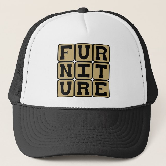 Gorra De Camionero Muebles, Artículos para el Hogar (Anverso)